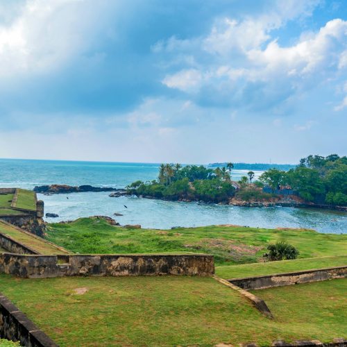 Beautiful scenery of ancient Dutch Galle Fort