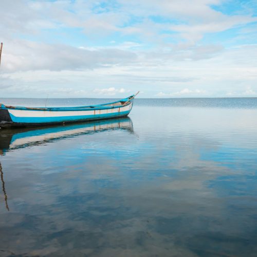 Boat on Sri Lanka