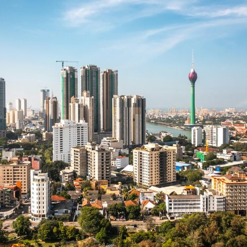 Cityscape of Colombo
