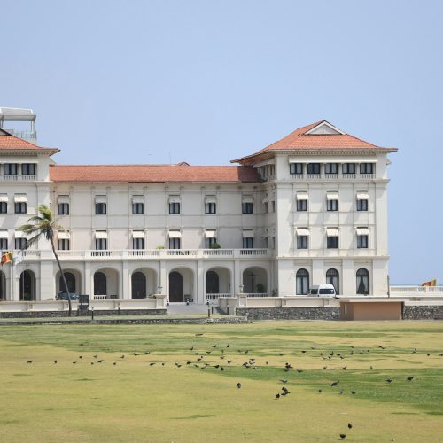 Galle Face Green Park in Colombo on a sunny day